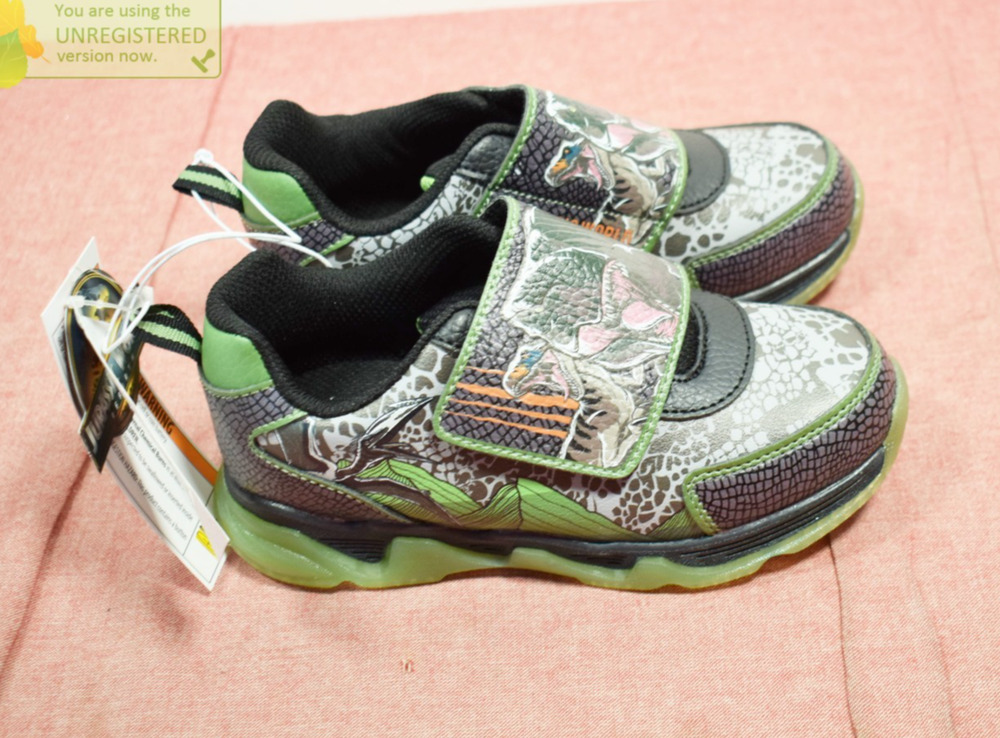Toddler Jurassic Athletic Sneakers Size 1